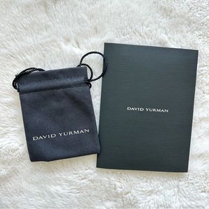 NEW!!! David Yurman jewelry pouch and cleaning cloth